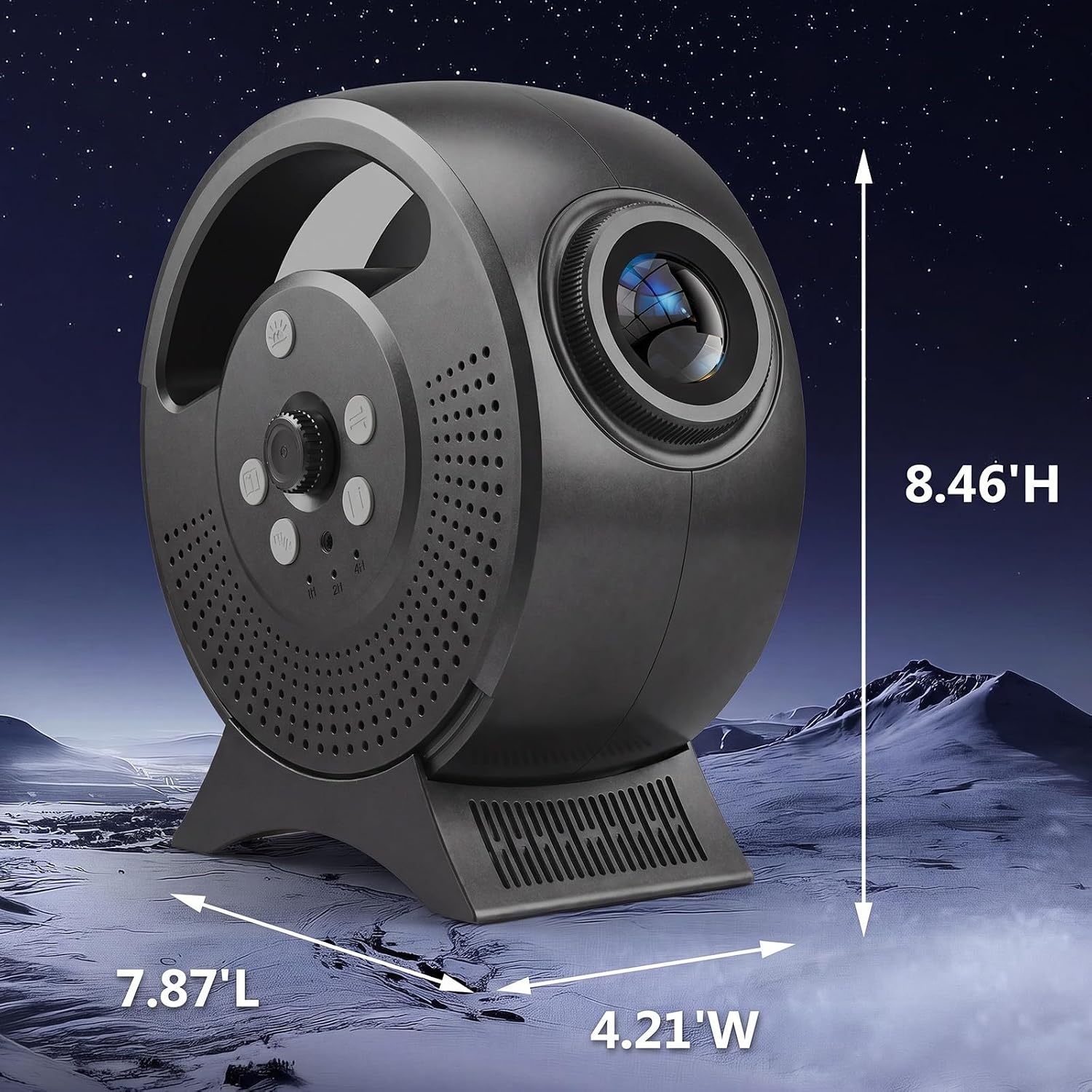 image:imageRossetta 3D Galaxy Projector 60 Scenes Star Light Projector for Bedroom Adjustable Focal Bluetooth Speaker Timer amp Remote Control Planetarium Projector for Room Decor Party Gift for Kids AdultsGray