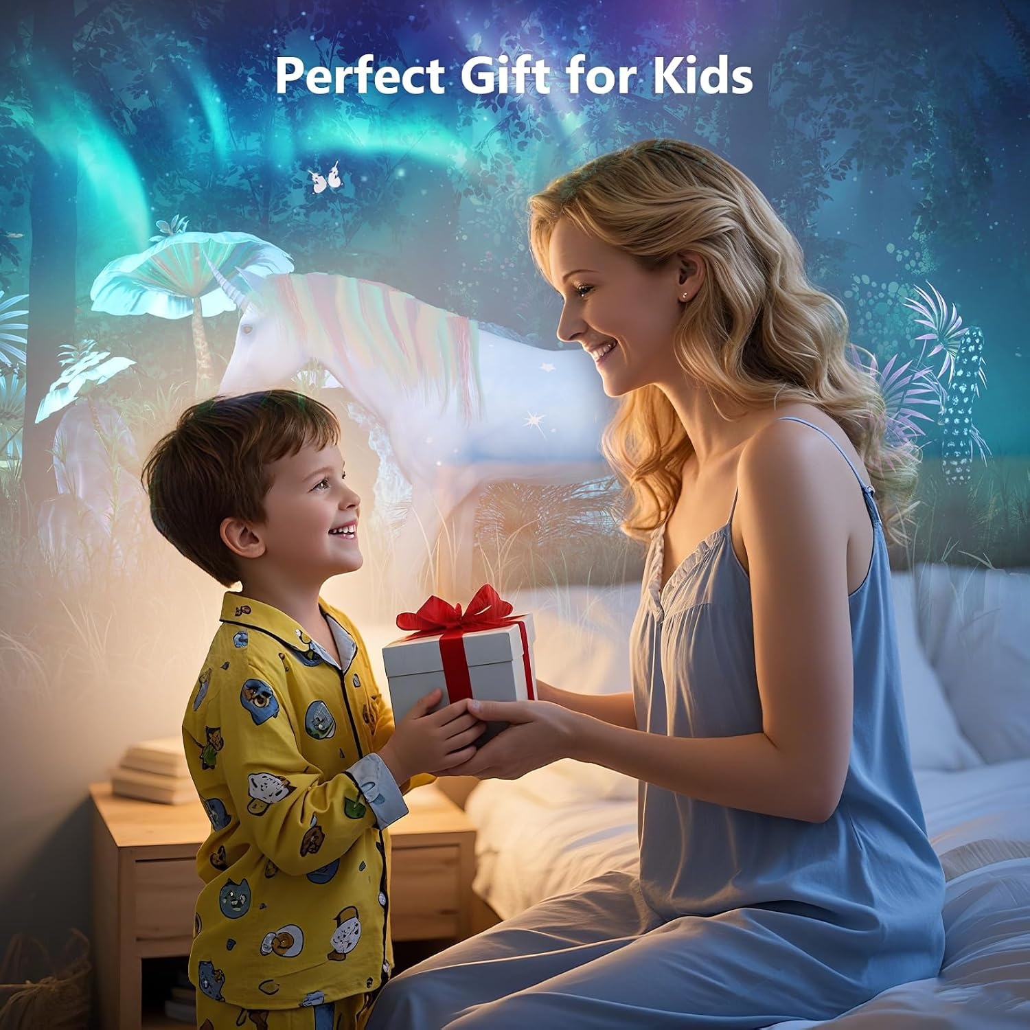 image:imageRossetta 3D Star Projector Galaxy Aurora Planetarium Projector for Bedroom 60 Scene HD Lens Focus Adjustable Bluetooth Speaker Remote amp Timer Nebula Light for Room Decor Gifts for Kids AdultPure White