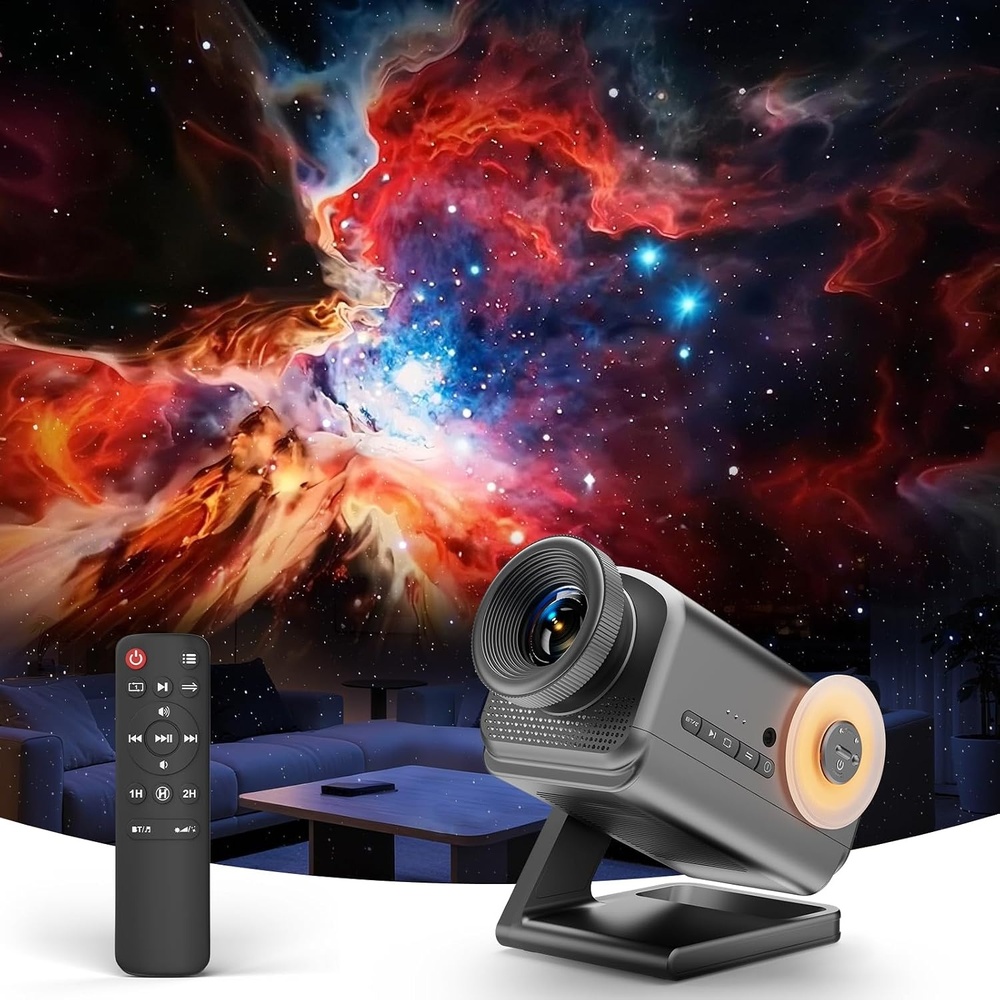 image:imageRossetta 3D Projector with 60 Scenes Galaxy Star Projector for Room Decor Bluetooth Speaker 1H2H Timer amp Remote Night Light for Bedroom Party Christmas amp Birthday Gifts for Adults Girls BoysGray