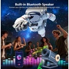 Rossetta 3D Projector with 60 Scenes, Galaxy Star Projector for Room Decor | Bluetooth Speaker, 1H/2H Timer & Remote, Night Light for Bedroom, Party, Christmas & Birthday Gifts for Adults, Girls, Boys(Space Blue)