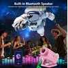 Rossetta 3D Projector with 60 Scenes, Galaxy Star Projector for Room Decor | Bluetooth Speaker, 1H/2H Timer & Remote, Night Light for Bedroom, Party, Christmas & Birthday Gifts for Adults, Girls, Boys(Hot Pink)