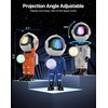 Rossetta Astronaut Galaxy Star Projector Night Light Projector for Kids | 29 Lighting Effects, Night Light Mode, Magnetic Head, Remote Control, Auto-Off Timer, Gifts for Kids, Adults, Party, Birthday(White)
