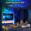 Rossetta Dual Lens Galaxy Star Aurora Projector Night Light for Bedroom | 58 Light Effects, White Noise, Bluetooth Speaker, Music Sync, Remote Control, Timer, Room Decor Gift for Kids Adults Teens(Quiet Blue)
