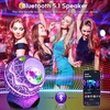 Rossetta Galaxy Projector, Star Projector for Bedroom, Night Lights for Kids Room with White Noise, Bluetooth Speaker, Timer and Remote, Room Decor, Gifts for Girls, Boys, Adults, Christmas, Birthday