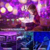 Rossetta Galaxy Star Night Light Projector, Nebula Lights for Kids Room | 33 Lighting Effects, White Noise, Bluetooth Speaker, Sound Sync, Timer & Remote, Birthday, Party Gifts for Kids Teens Adults(White)