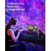 Rossetta Star Projector Galaxy Nebula Night Light Projector for Bedroom | 10 Soothing Sounds, Bluetooth Speaker, Sound Activated, Remote & 1H/2H Timer, Gifts for Adults, Teens, Christmas, Birthday(Black)